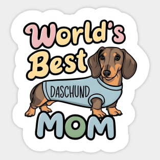 World's Best Corgi Mom Dog Owner Sticker